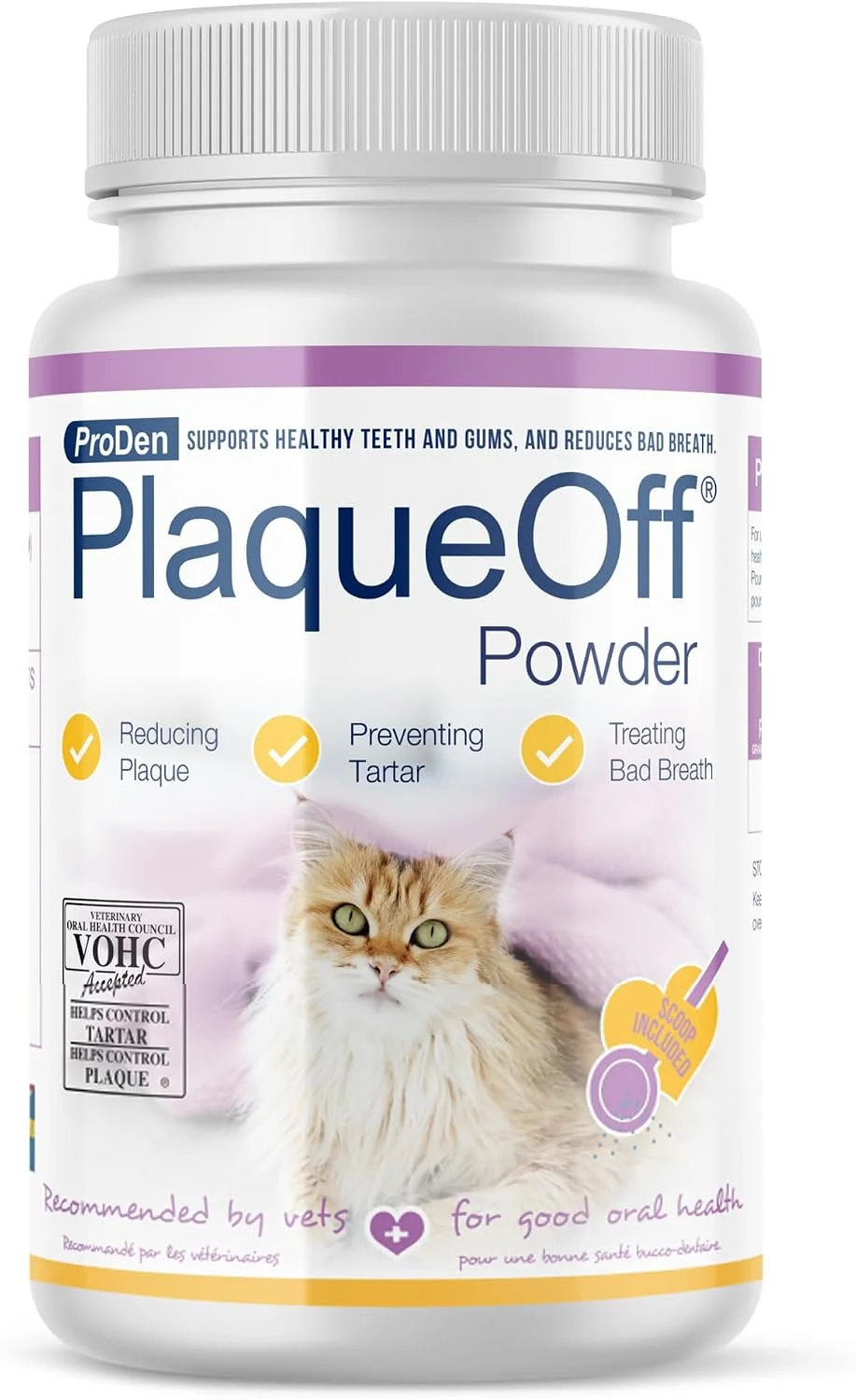 ProDen PlaqueOff polvo dental para gatos · 40 g