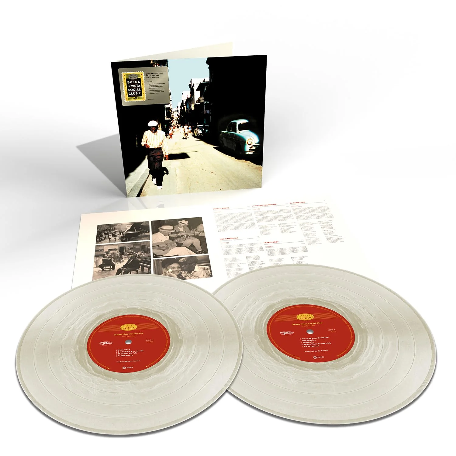 Buena Vista Social Club – Buena Vista Social Club, Edición 30 aniversario (Vinilo, 2 LP, vinilo color perla)