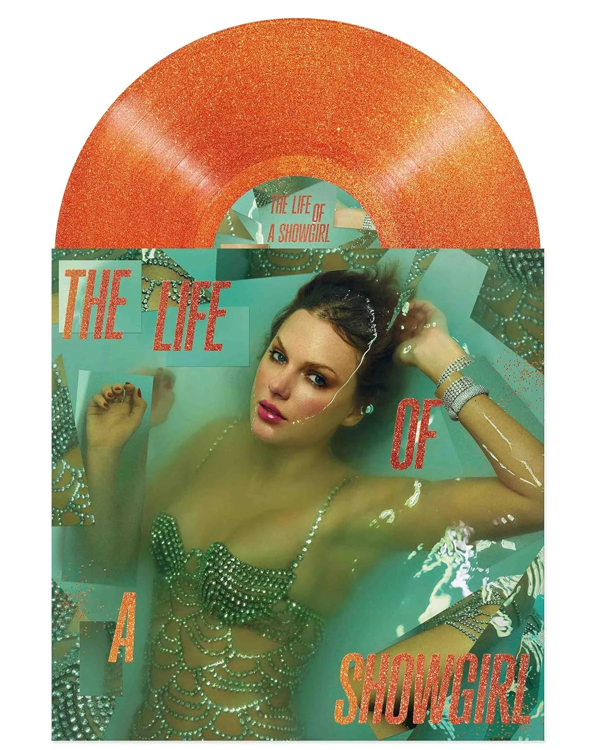 Taylor Swift – The Life of a Showgirl (Vinilo, LP, vinilo naranja glitter)