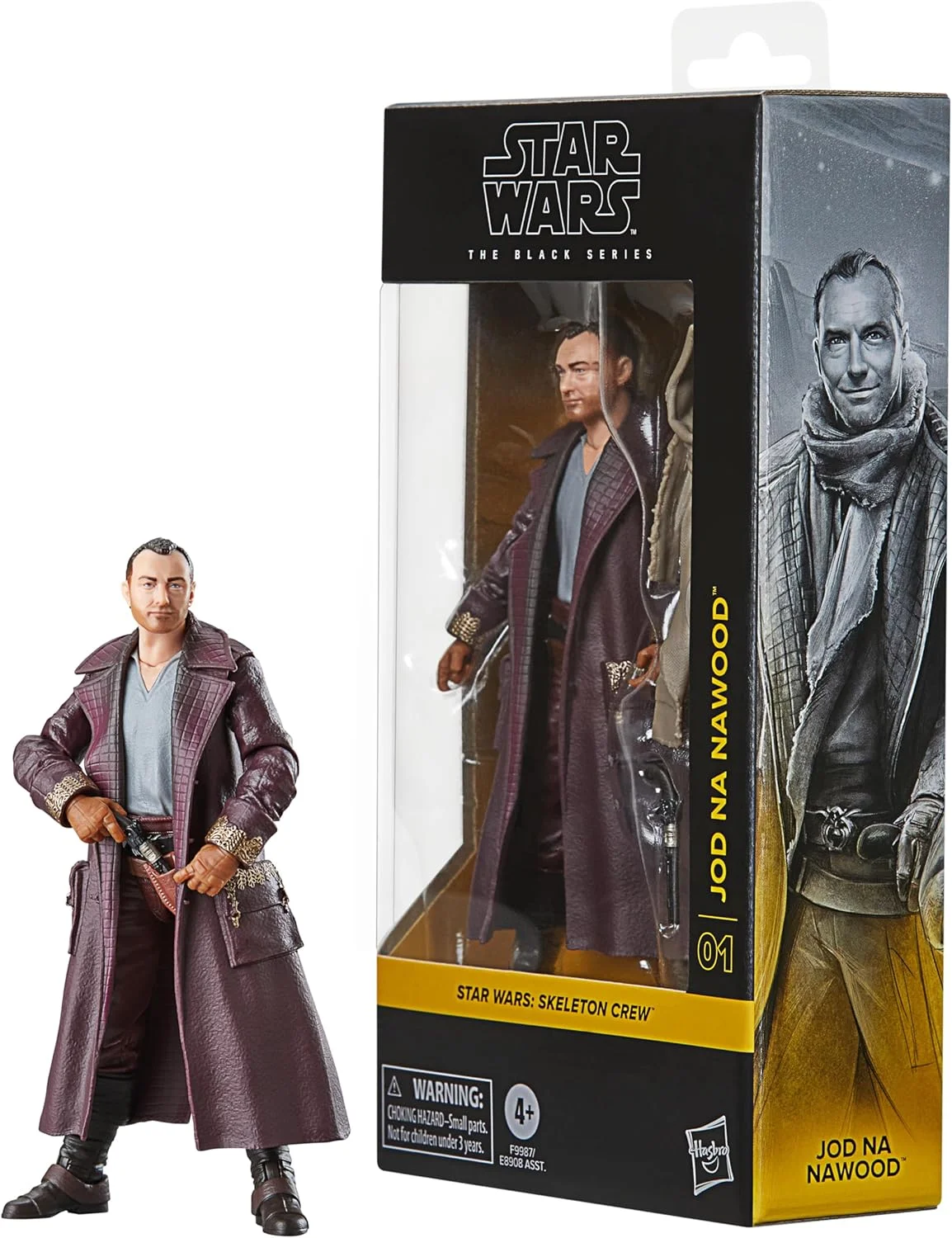 Figura Star Wars Black Series Jod Na Nawood (Skeleton Crew) 15 cm – Hasbro