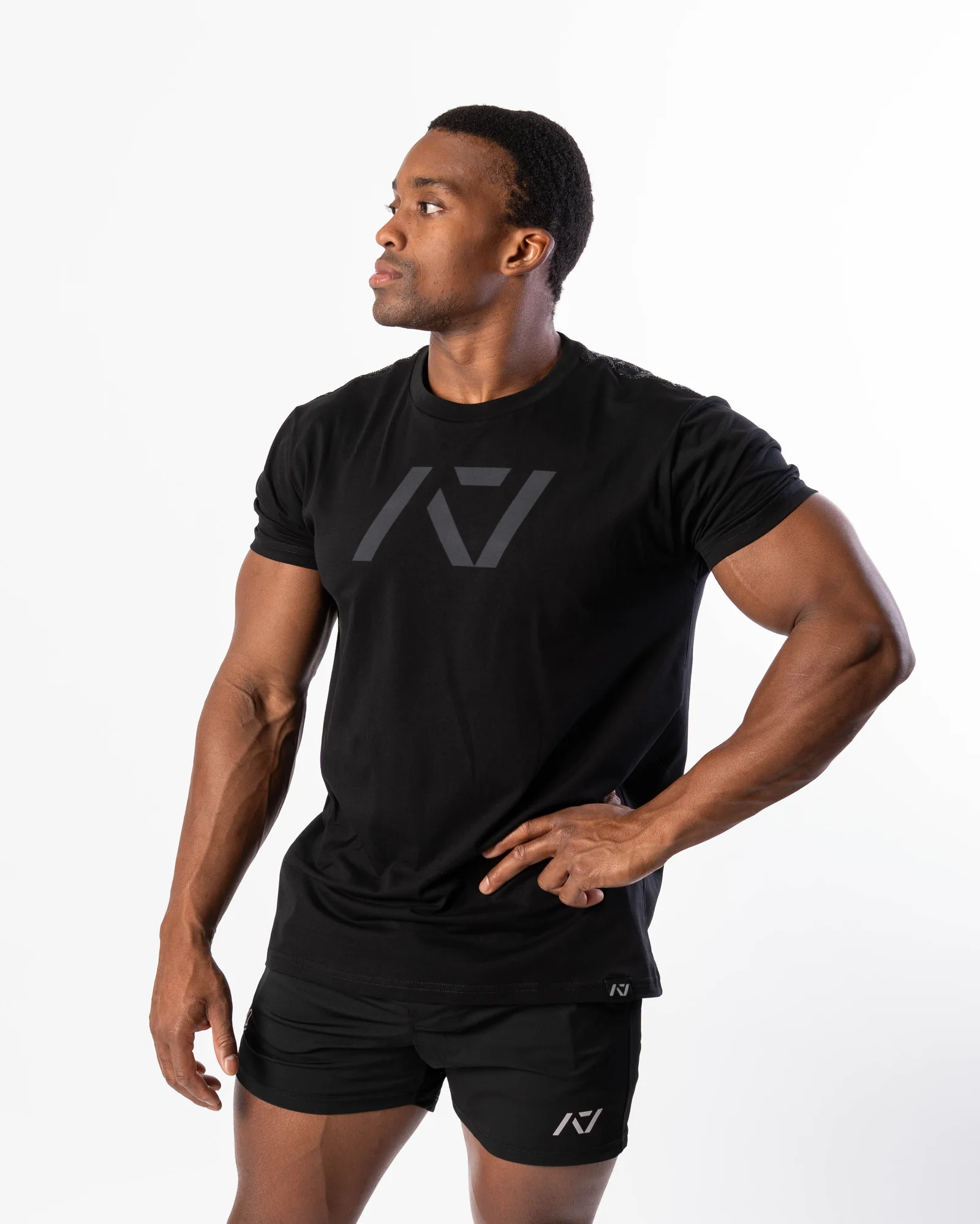 A7 Bar Grip Stealth True-Fit – Remera de entrenamiento con agarre para la barra (hombre)