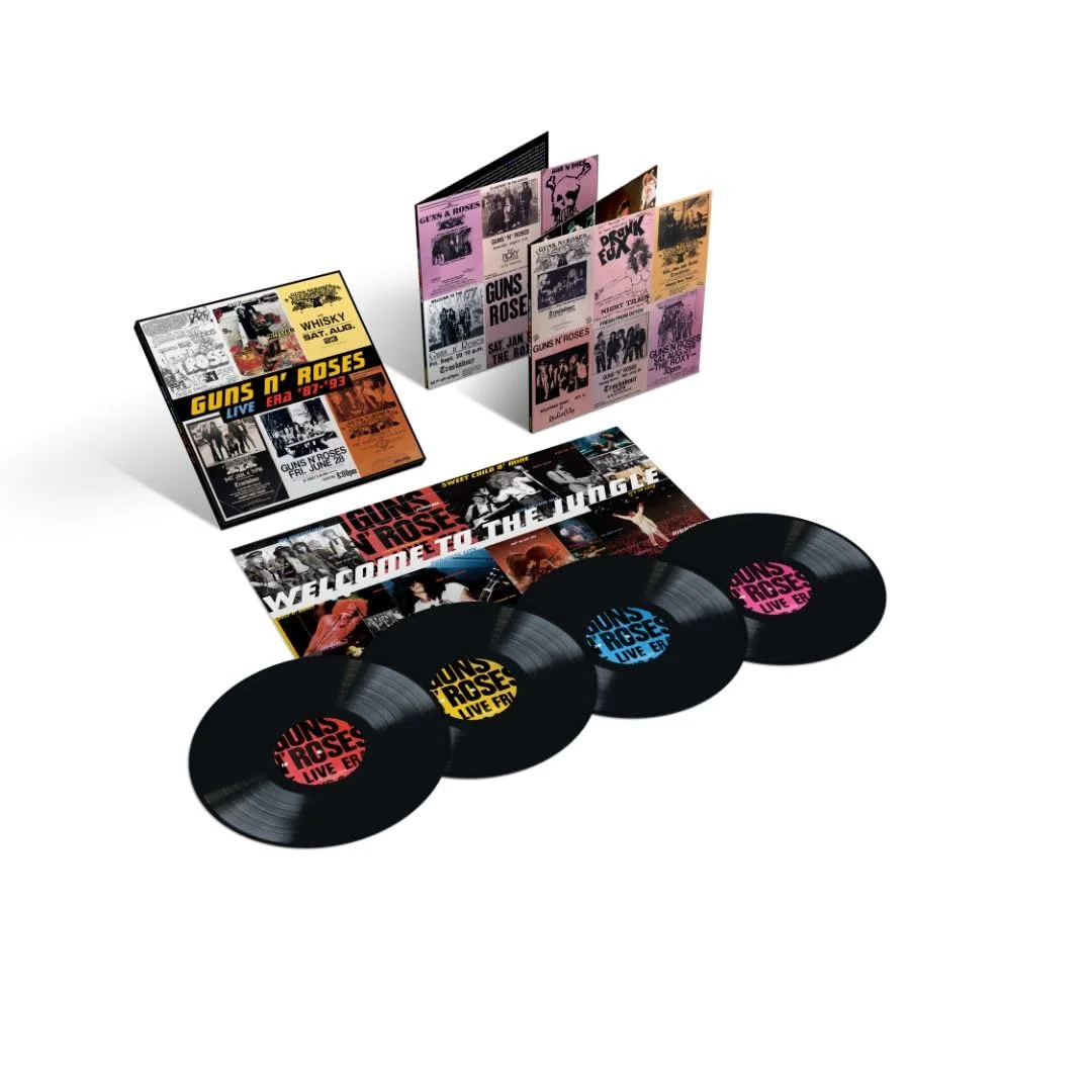 Guns N' Roses – Live Era '87-'93 (Vinilo, 4 LP, 180 g, deluxe)