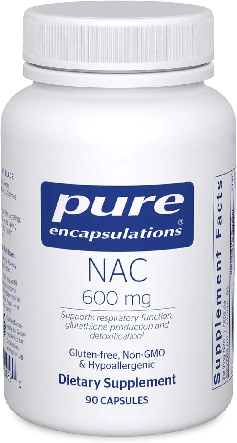 Pure Encapsulations NAC 600 mg – 90 cápsulas