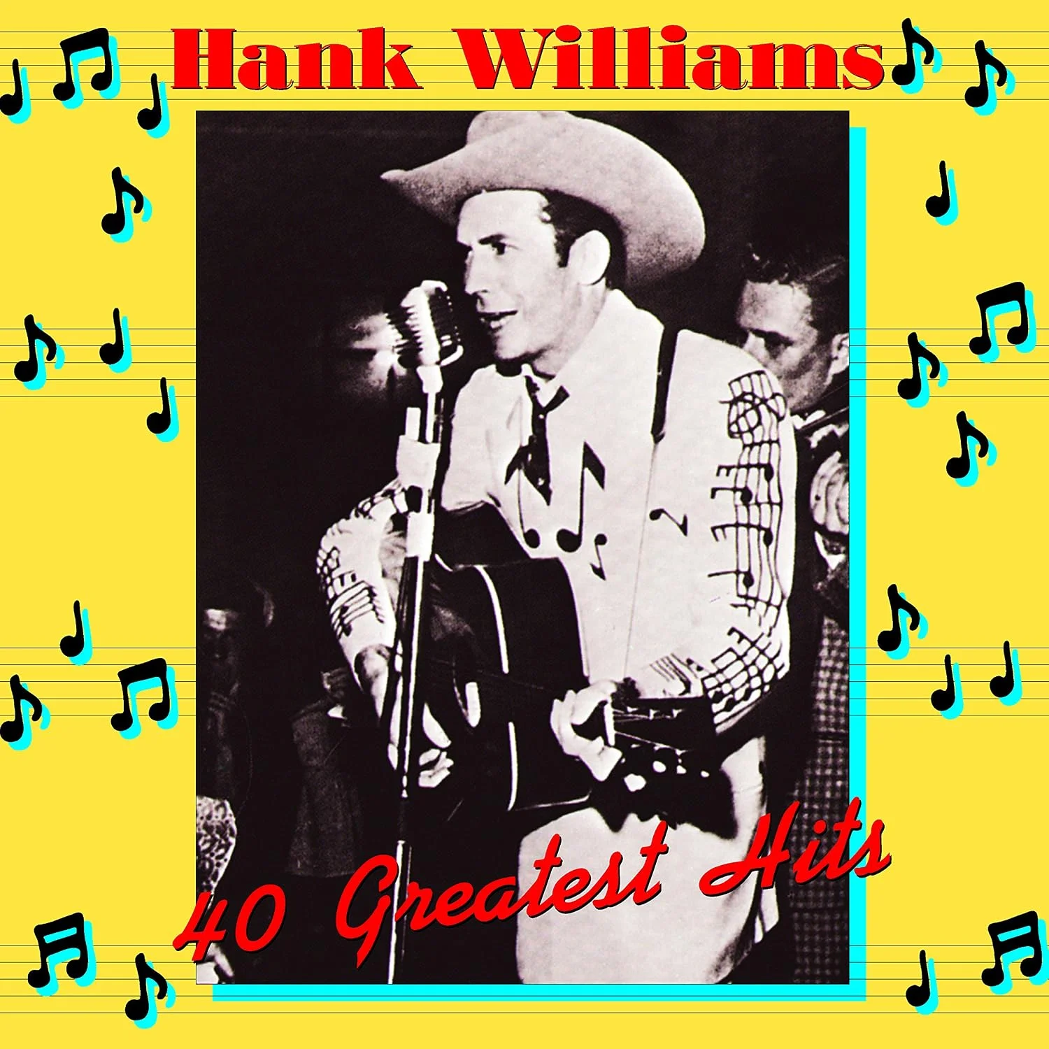 Hank Williams – 40 Greatest Hits (Vinilo, 2 LP)