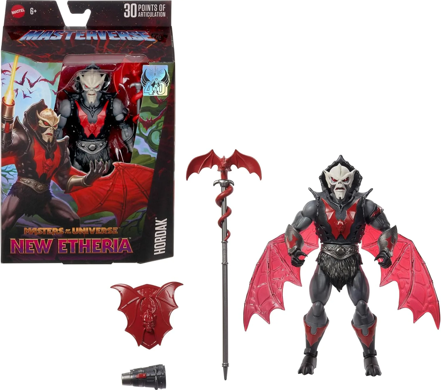 Figura Masters of the Universe Masterverse New Etheria Hordak 18 cm – Mattel