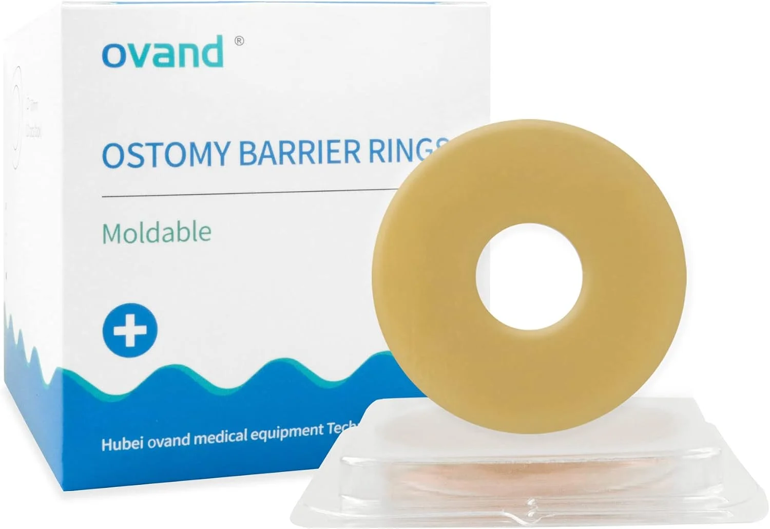Anillos Barrera de Hidrocoloide 48 mm · Caja de 10