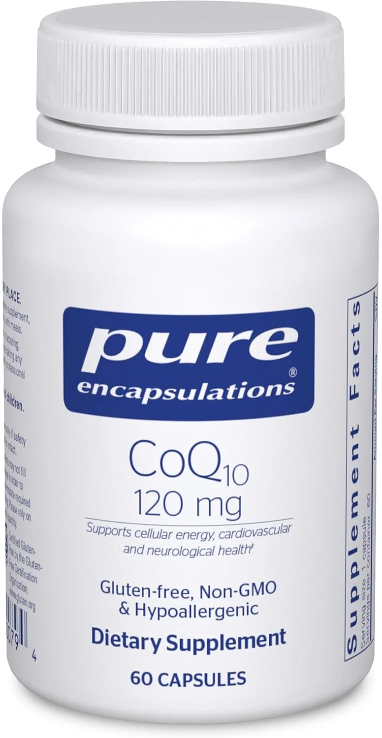Pure Encapsulations CoQ10 120 mg – 60 cápsulas