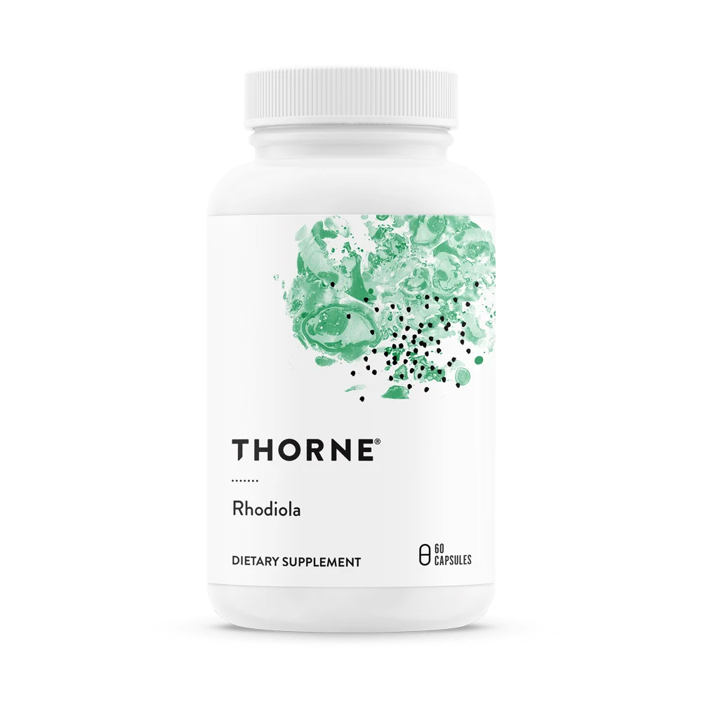 Thorne Rhodiola · 60 cápsulas