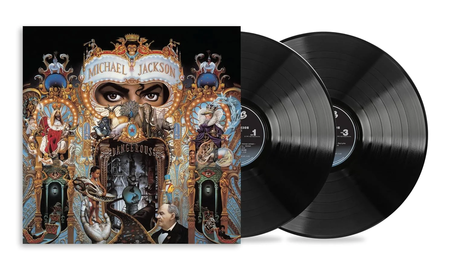 Michael Jackson – Dangerous (Vinilo, 2 LP, picture disc)