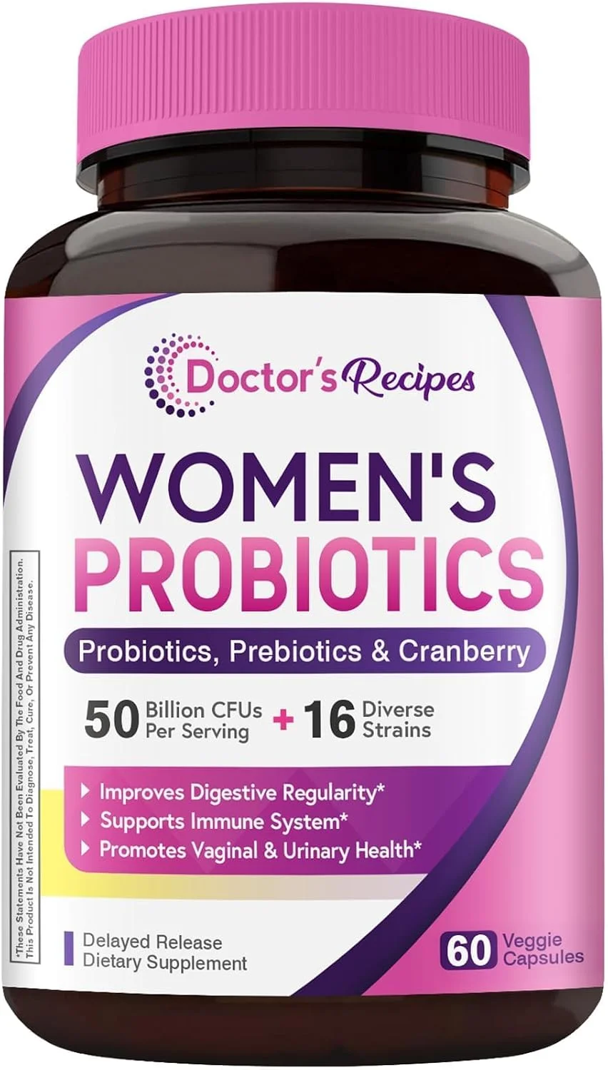 Probiótico Mujer 50 Billones UFC · 60 cápsulas