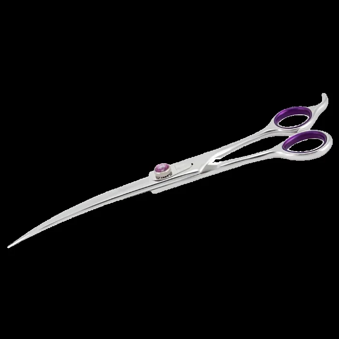 Kenchii Scorpion · Tijera curva de grooming · 8 pulgadas