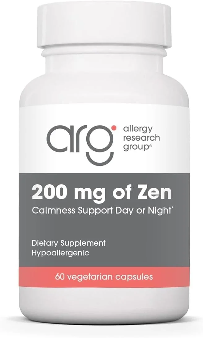 200 mg of Zen L-Teanina y GABA · 60 cápsulas