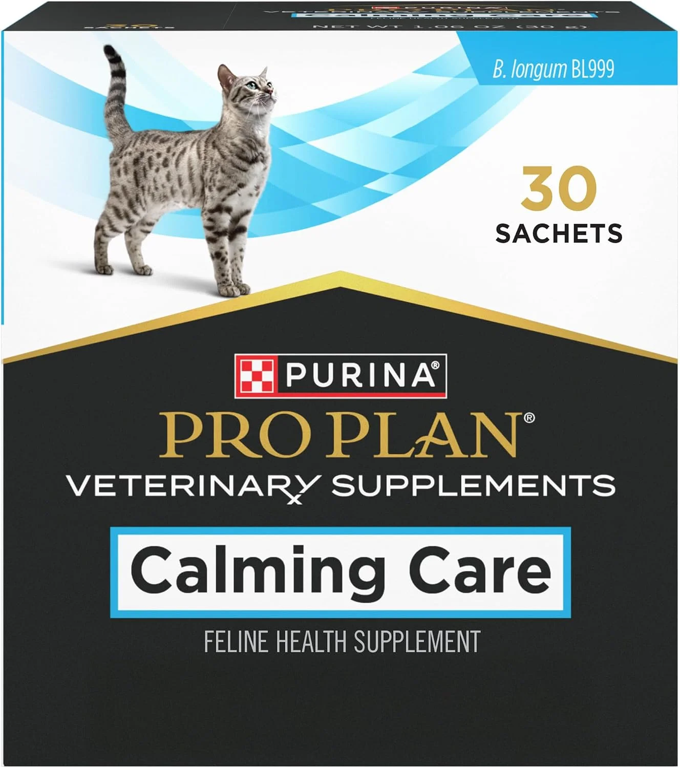 Purina Pro Plan Calming Care probiótico para gatos · 30 sobres