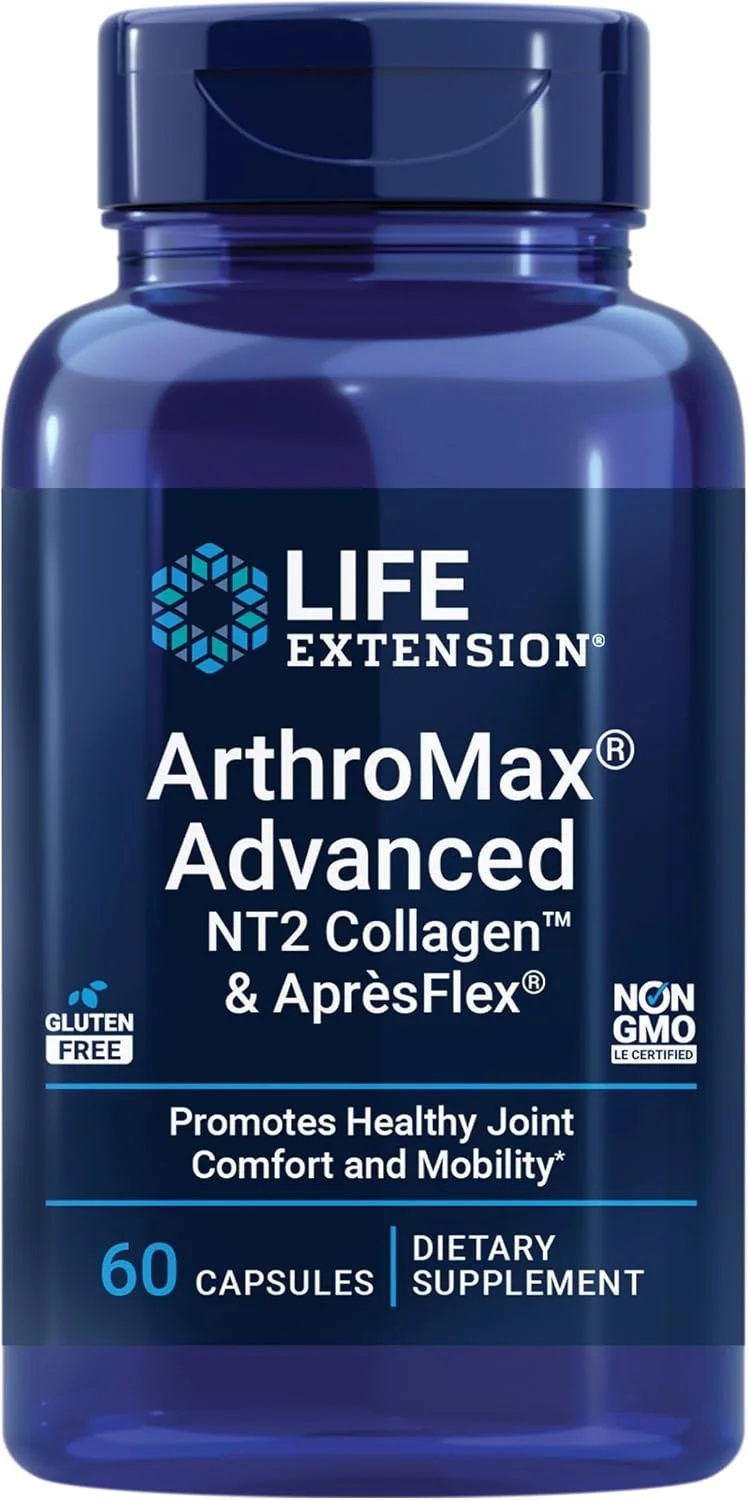Life Extension ArthroMax Advanced NT2 Collagen y AprèsFlex – 60 cápsulas