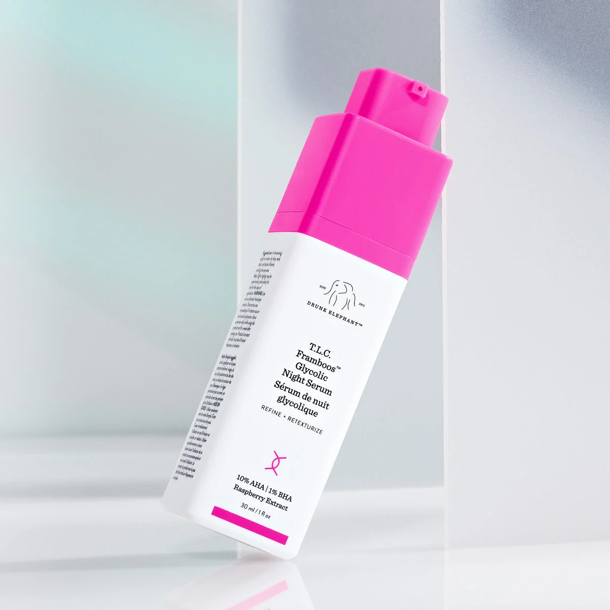 Drunk Elephant T.L.C. Framboos Glycolic Night Serum · 30 ml