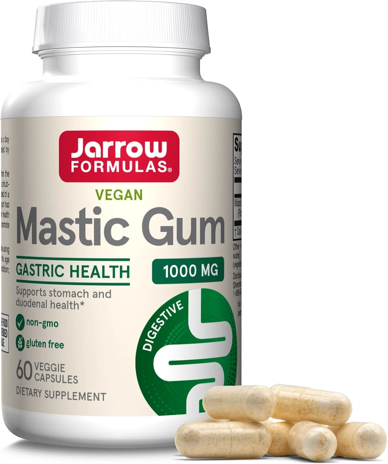 Jarrow Formulas Mastic Gum – 60 cápsulas