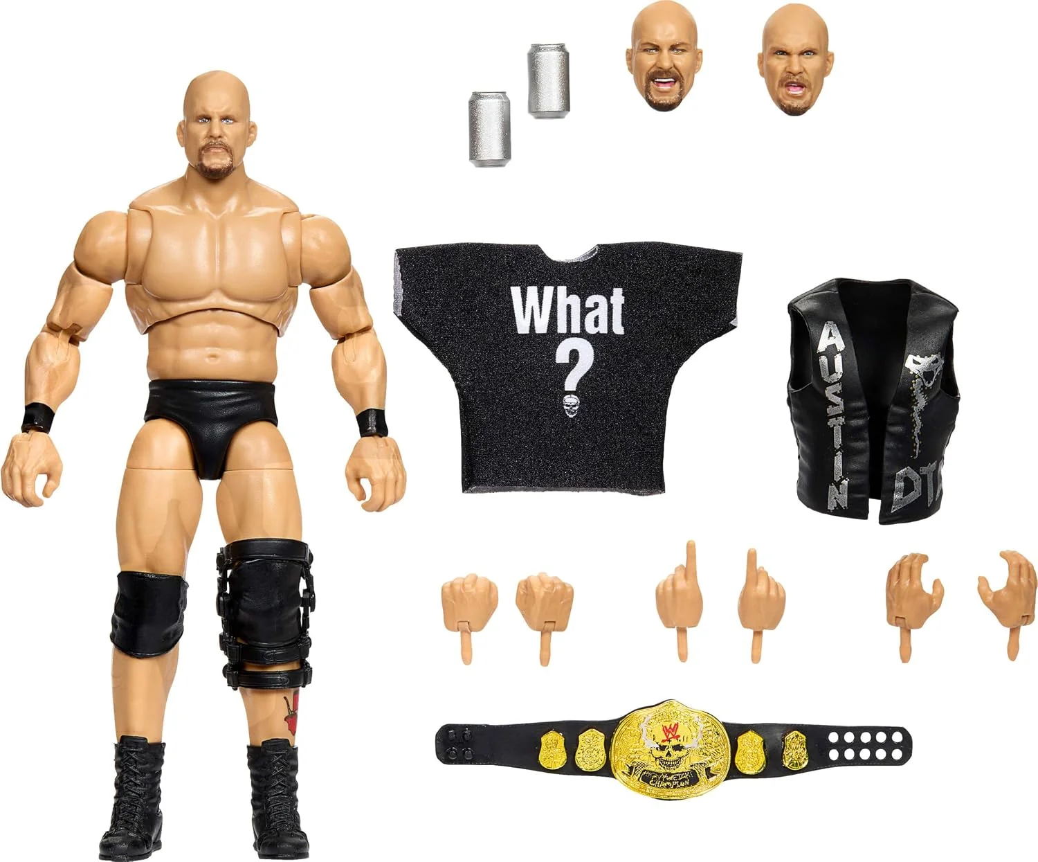 Figura WWE Ultimate Edition Stone Cold Steve Austin 15 cm – Mattel