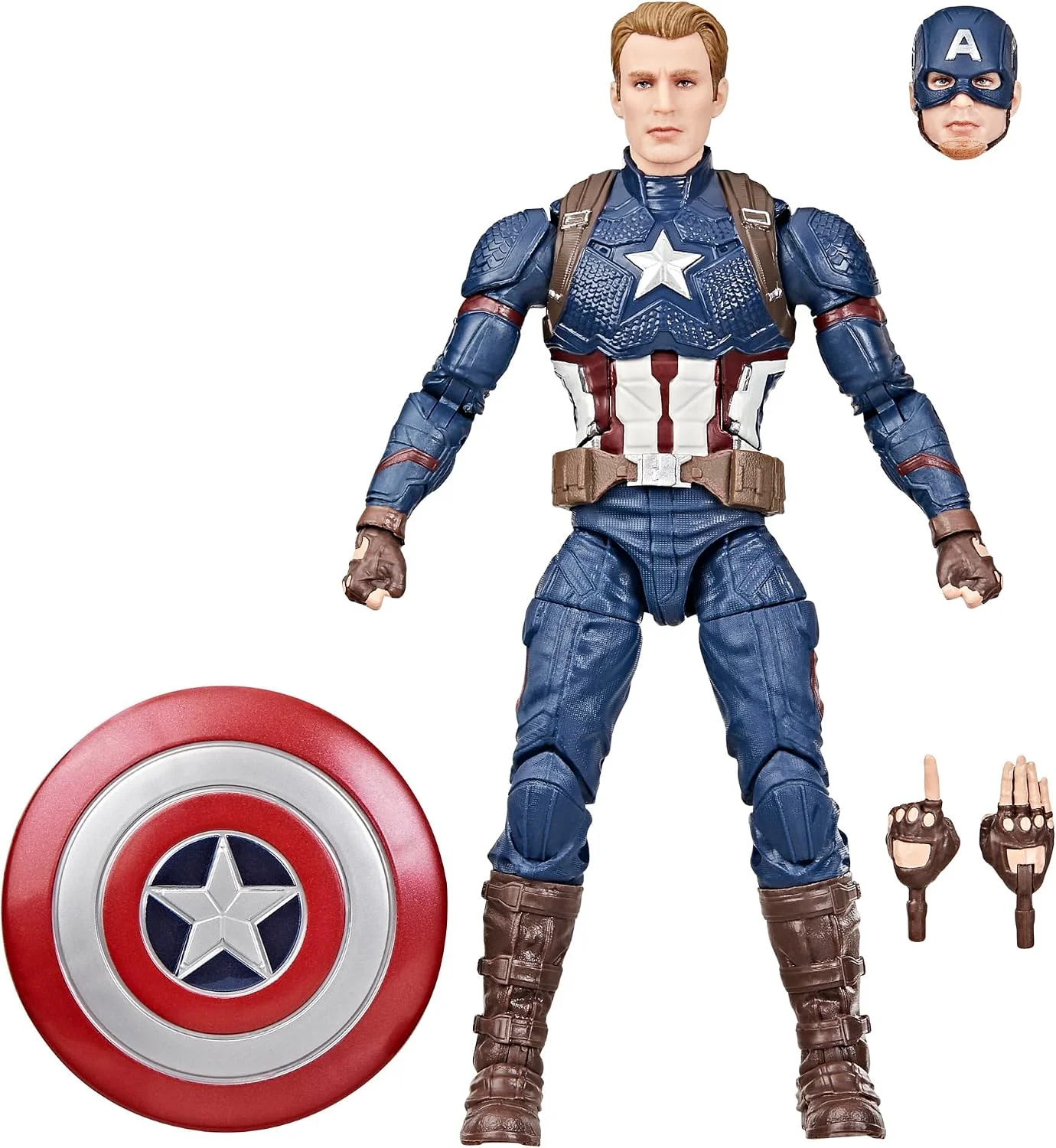 Figura Marvel Legends Capitán América (Avengers: Endgame) 15 cm – Hasbro