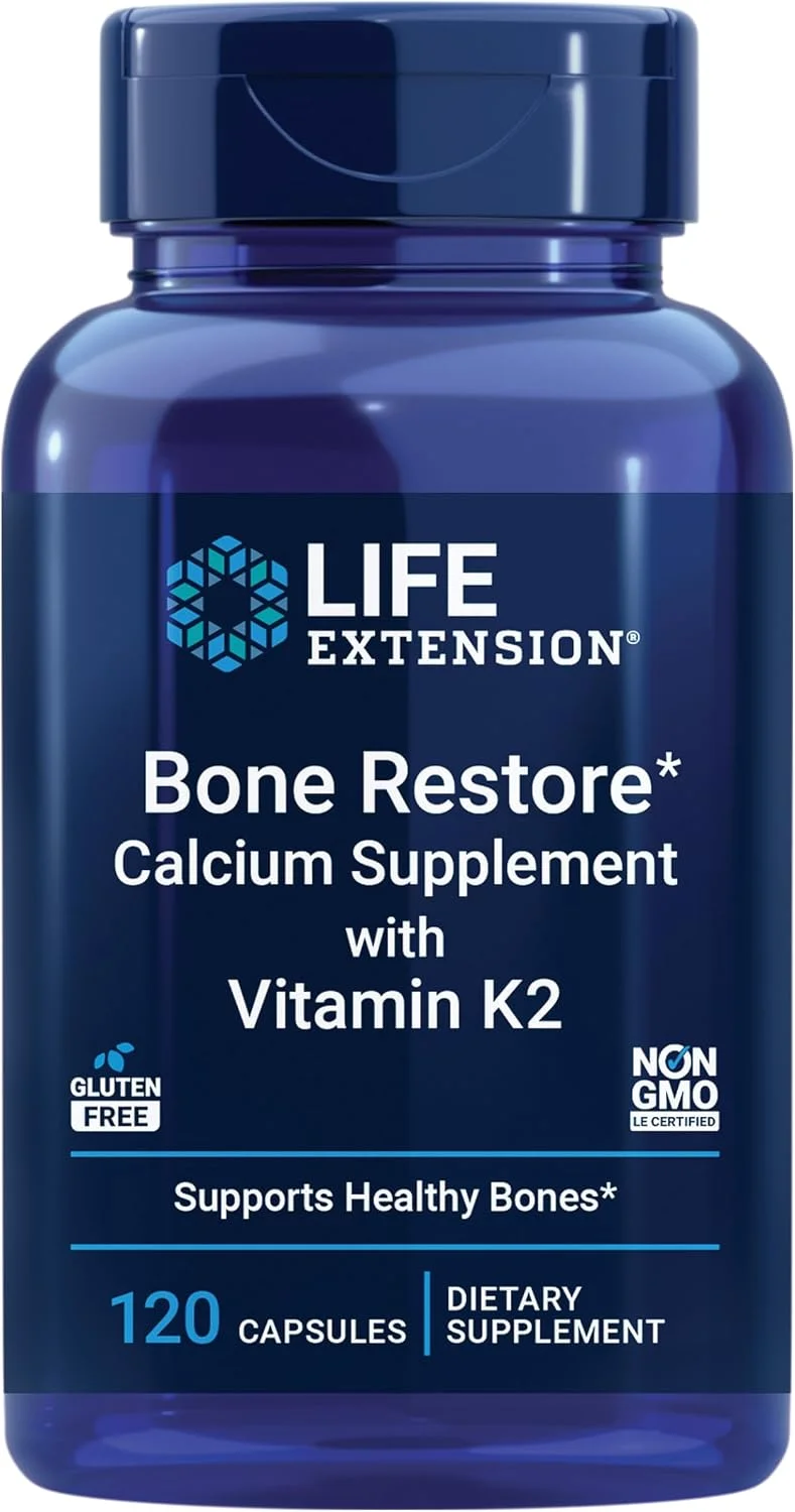 Bone Restore con Vitamina K2 · 120 cápsulas
