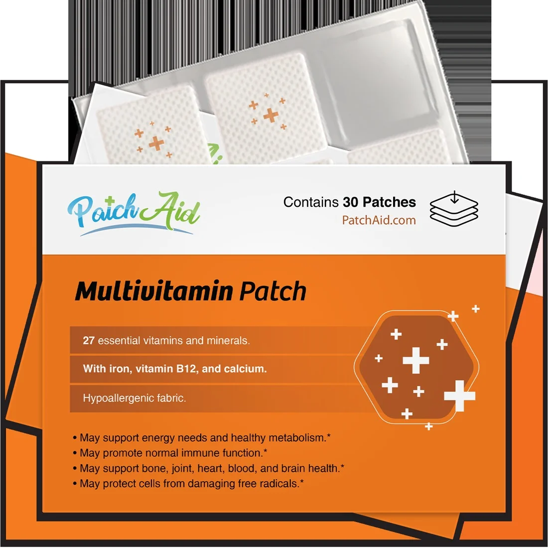 PatchAid Multivitamin Plus — 30 parches