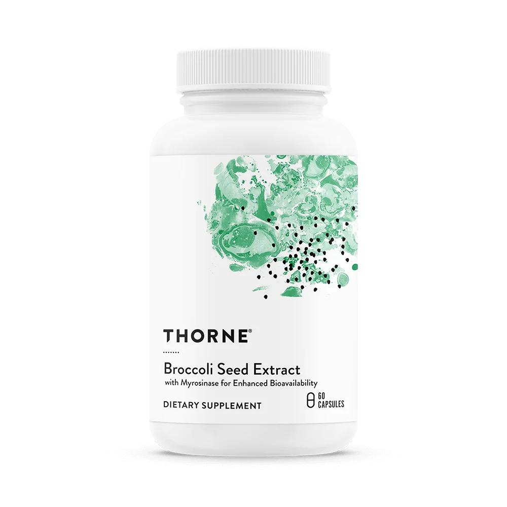 Thorne Broccoli Seed Extract · 60 cápsulas