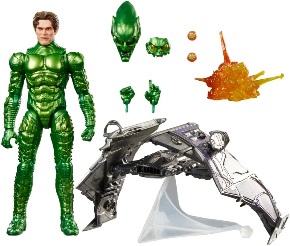 Figura Marvel Legends Duende Verde (Spider-Man: No Way Home) deluxe 15 cm – Hasbro