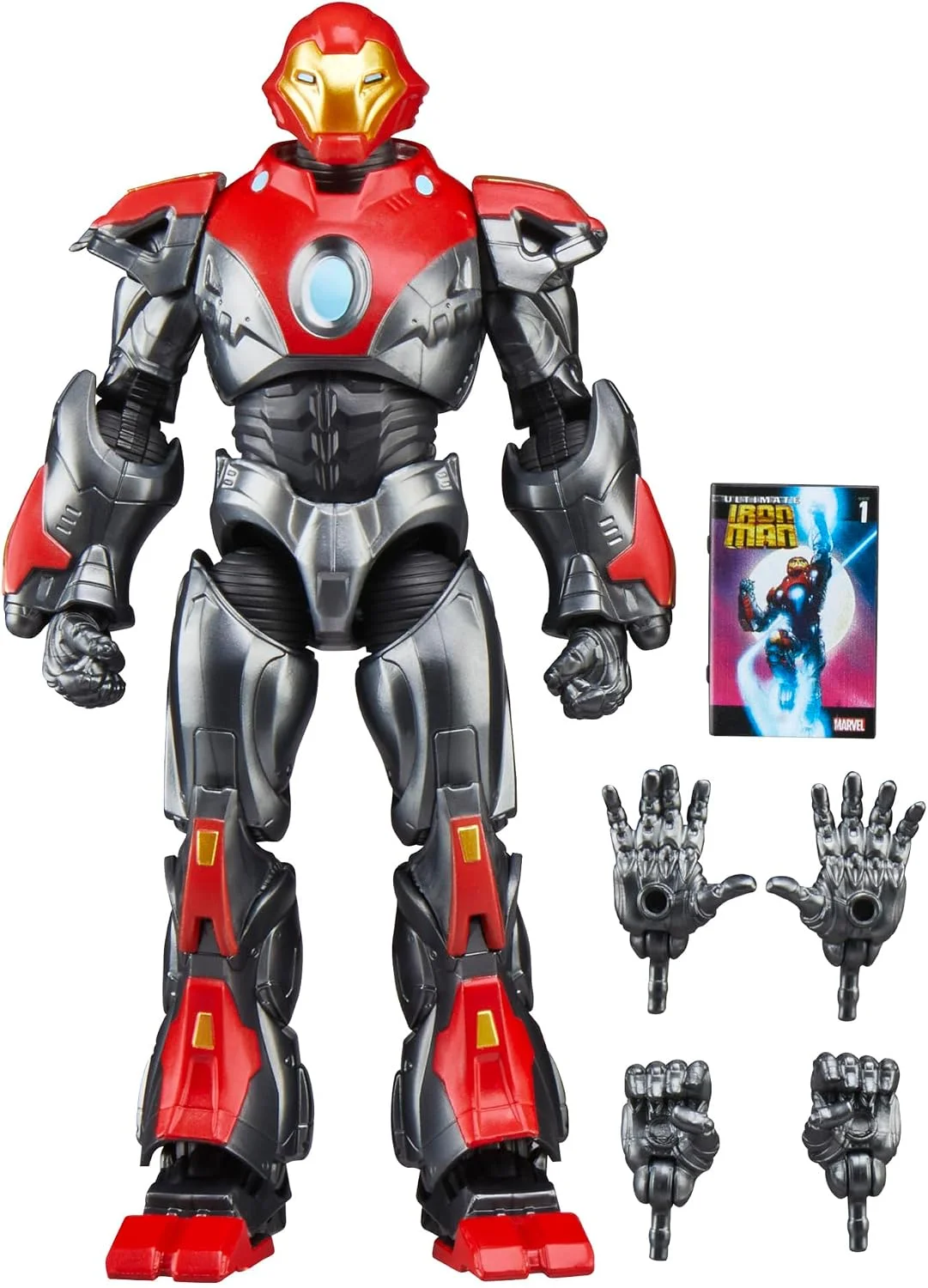 Figura Marvel Legends Ultimate Iron Man (Cómics) 15 cm – Hasbro