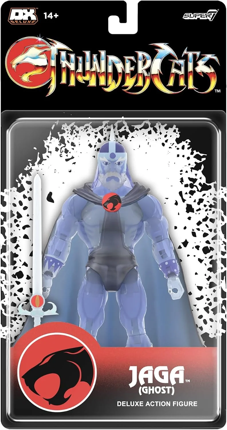 Figura Thundercats Deluxe Ghost Jaga 18 cm – Super7