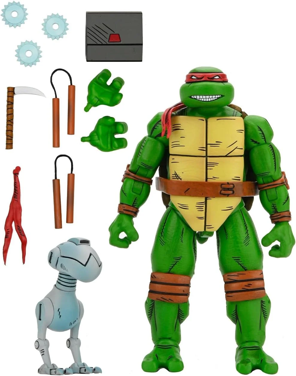Figura Tortugas Ninja Michelangelo (cómics Mirage) 18 cm – NECA