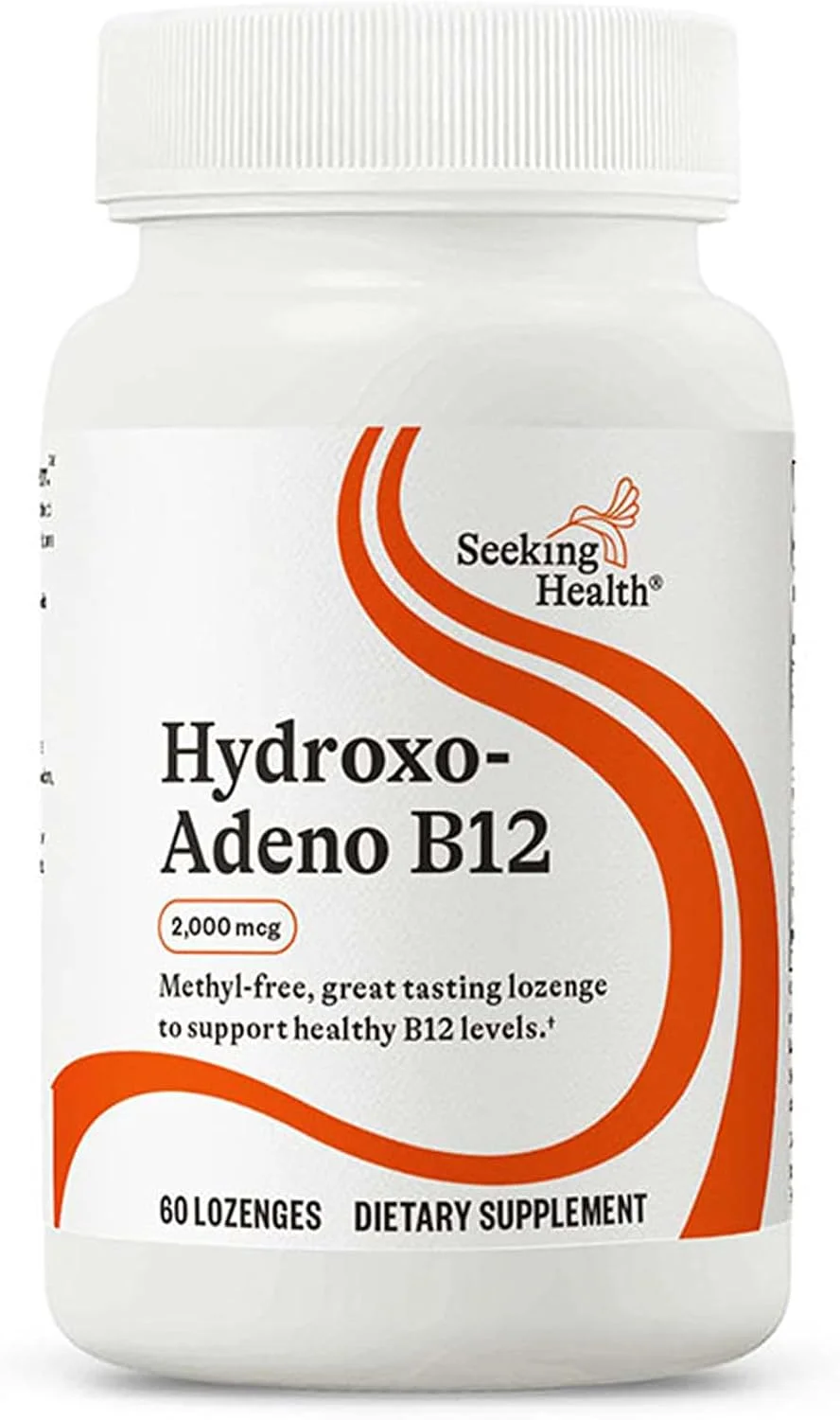 Seeking Health Hydroxo-Adeno B12 2000 mcg – 60 pastillas para disolver