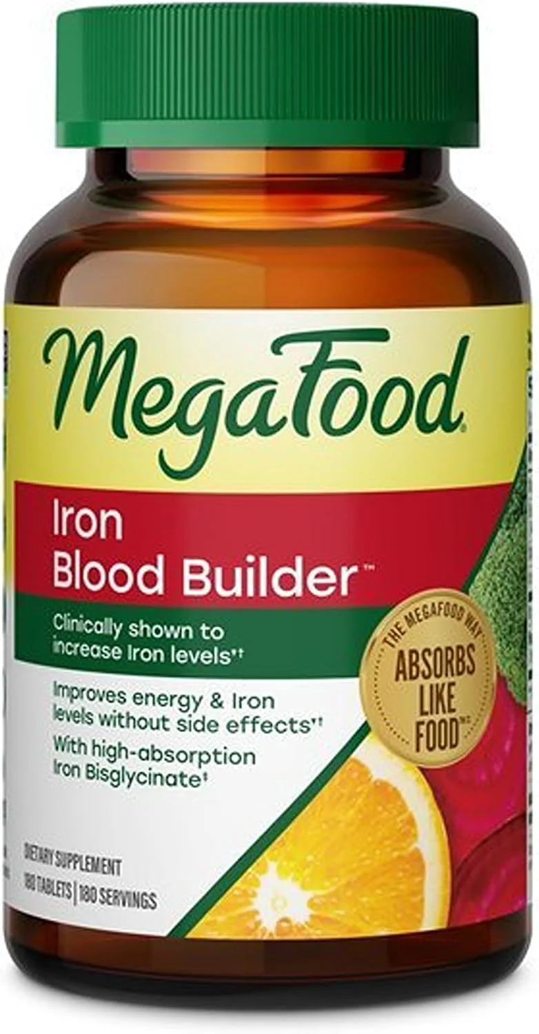 MegaFood Blood Builder Iron – 180 tabletas