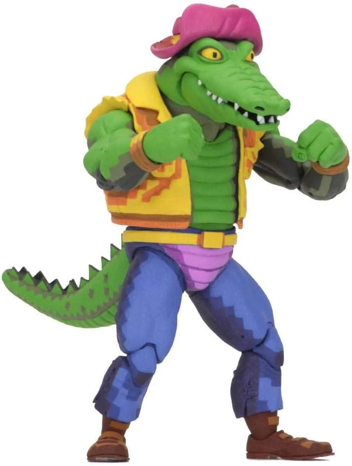 Figura Tortugas Ninja Leatherhead (Turtles in Time) 18 cm – NECA
