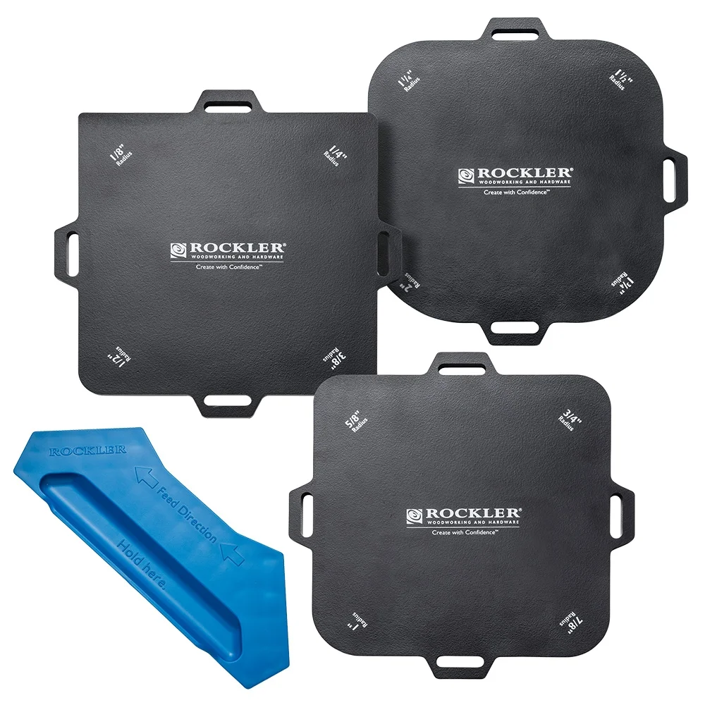 Rockler 57510 · Plantillas para esquinas redondeadas