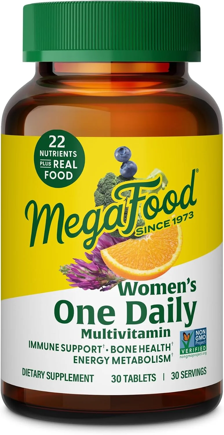 MegaFood One Daily Multivitamin para mujeres — 30 tabletas