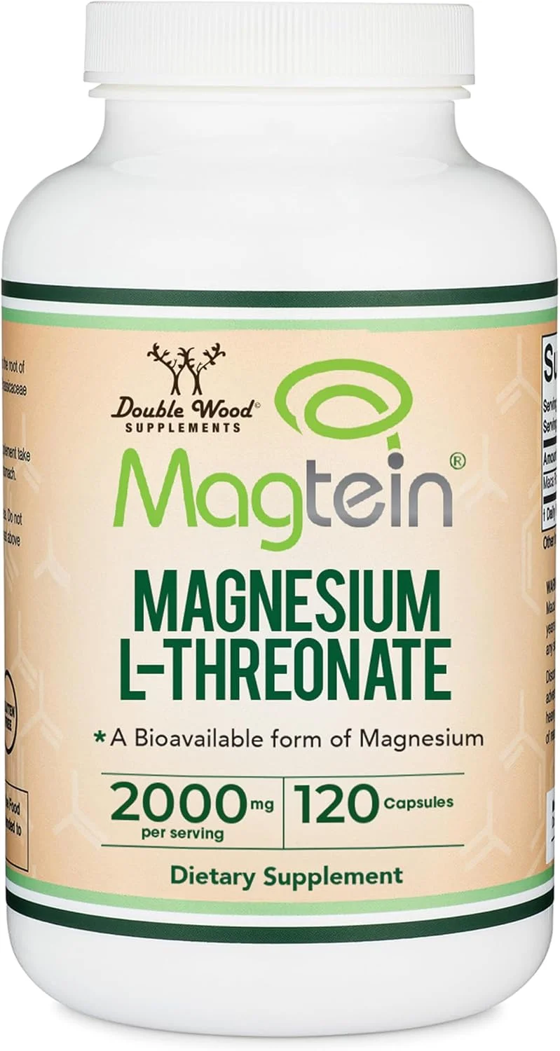 Magnesio L-Treonato Magtein 2000 mg · 120 cápsulas