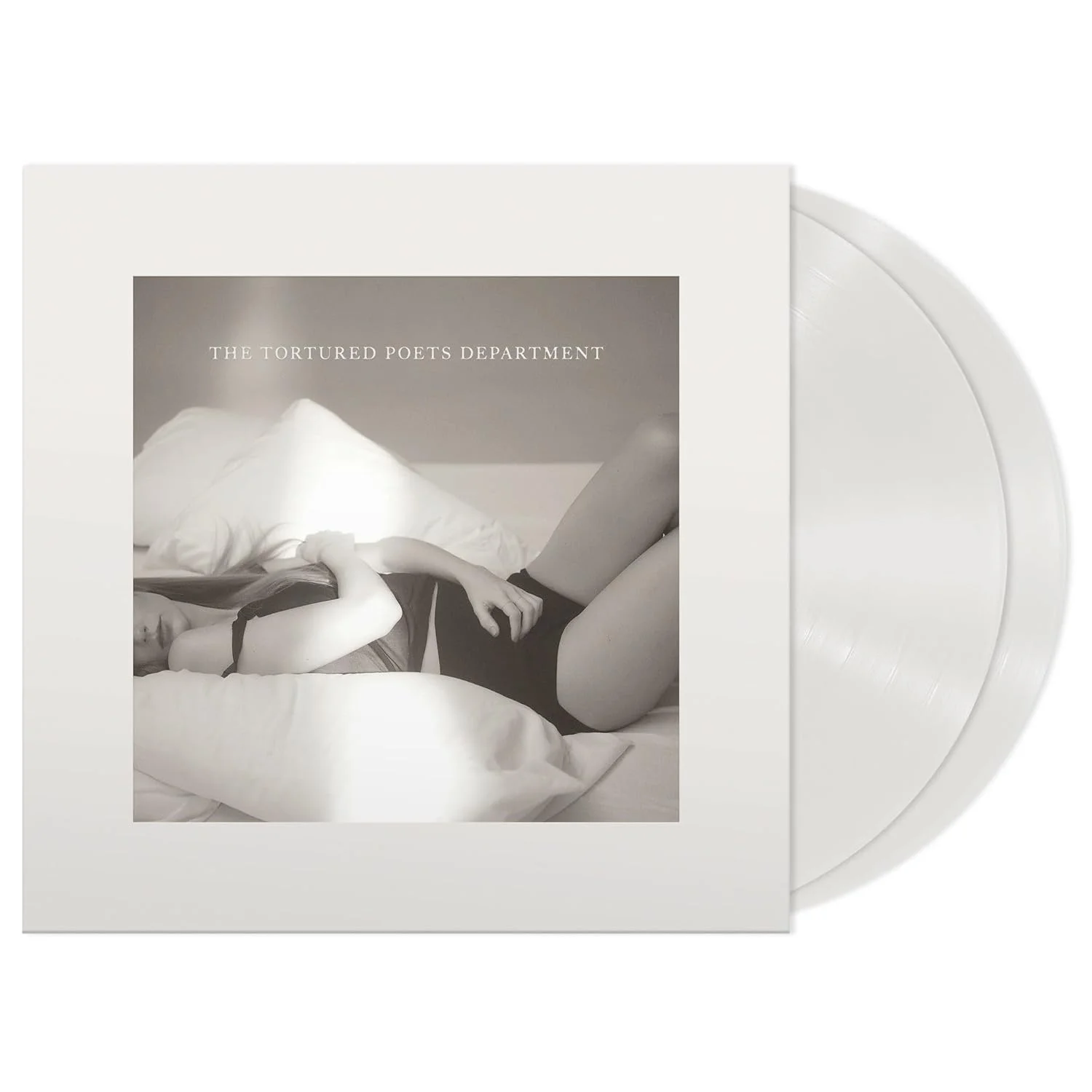 Taylor Swift – The Tortured Poets Department (Vinilo, 2 LP, vinilo blanco Ghosted)