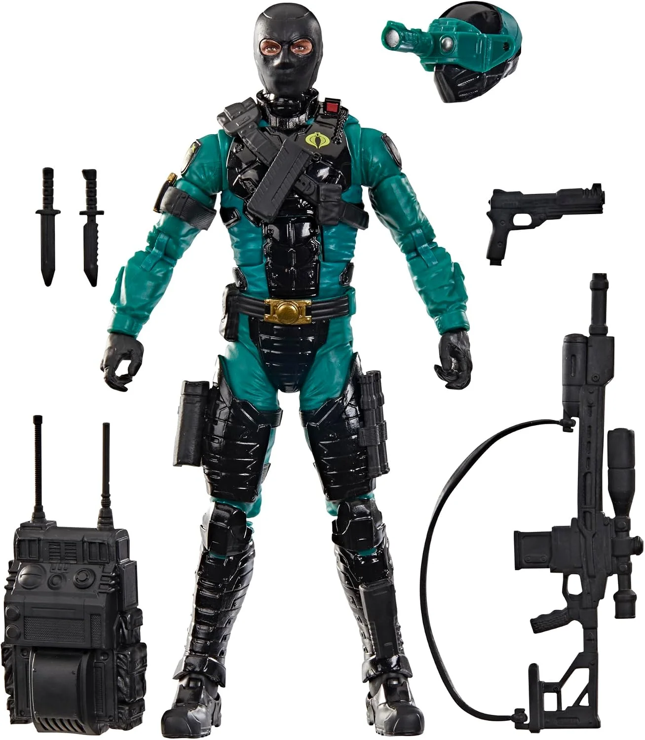 Figura G.I. Joe Classified Series Night-Viper #187 15 cm – Hasbro