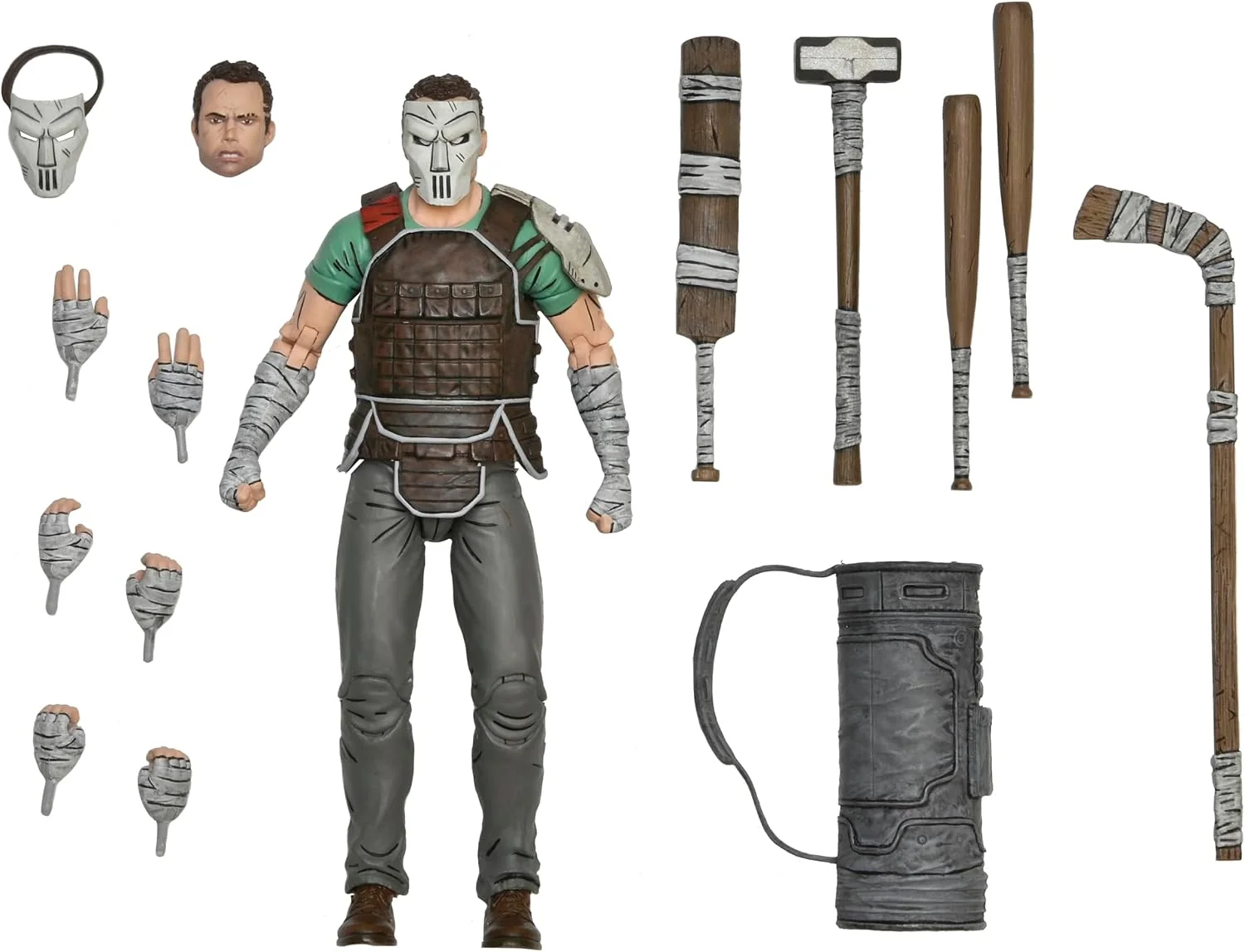 Figura Tortugas Ninja Ultimate Casey Jones (The Last Ronin) 18 cm – NECA
