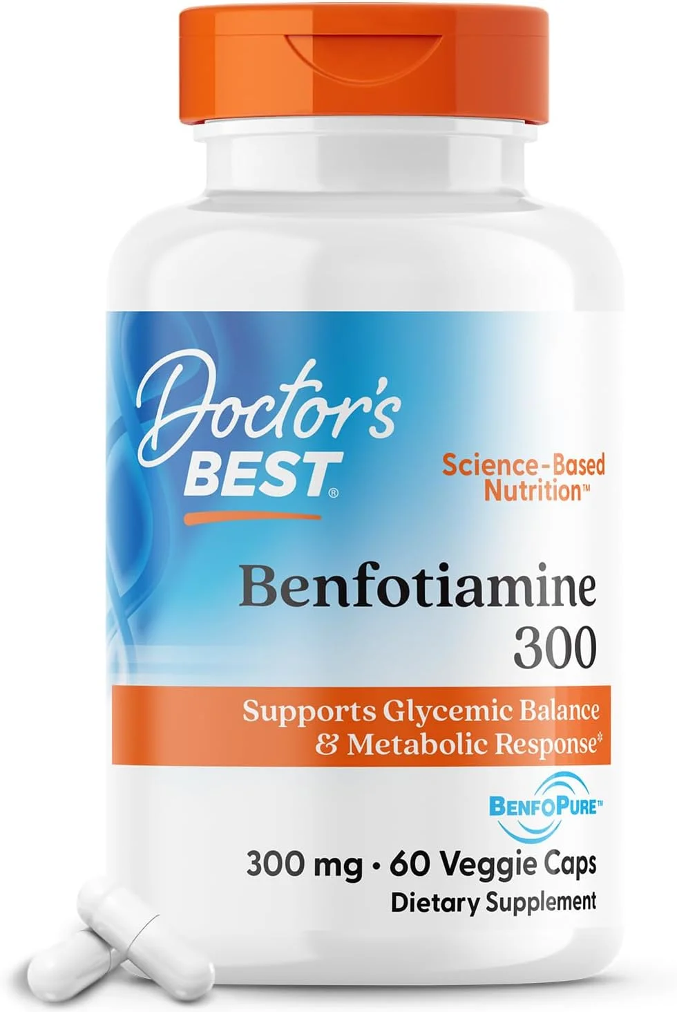Benfotiamina 300 mg · 60 cápsulas