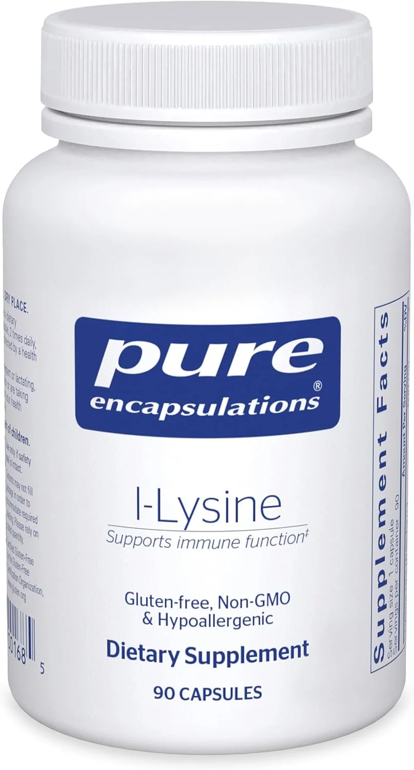 Pure Encapsulations L-Lysine – 90 cápsulas