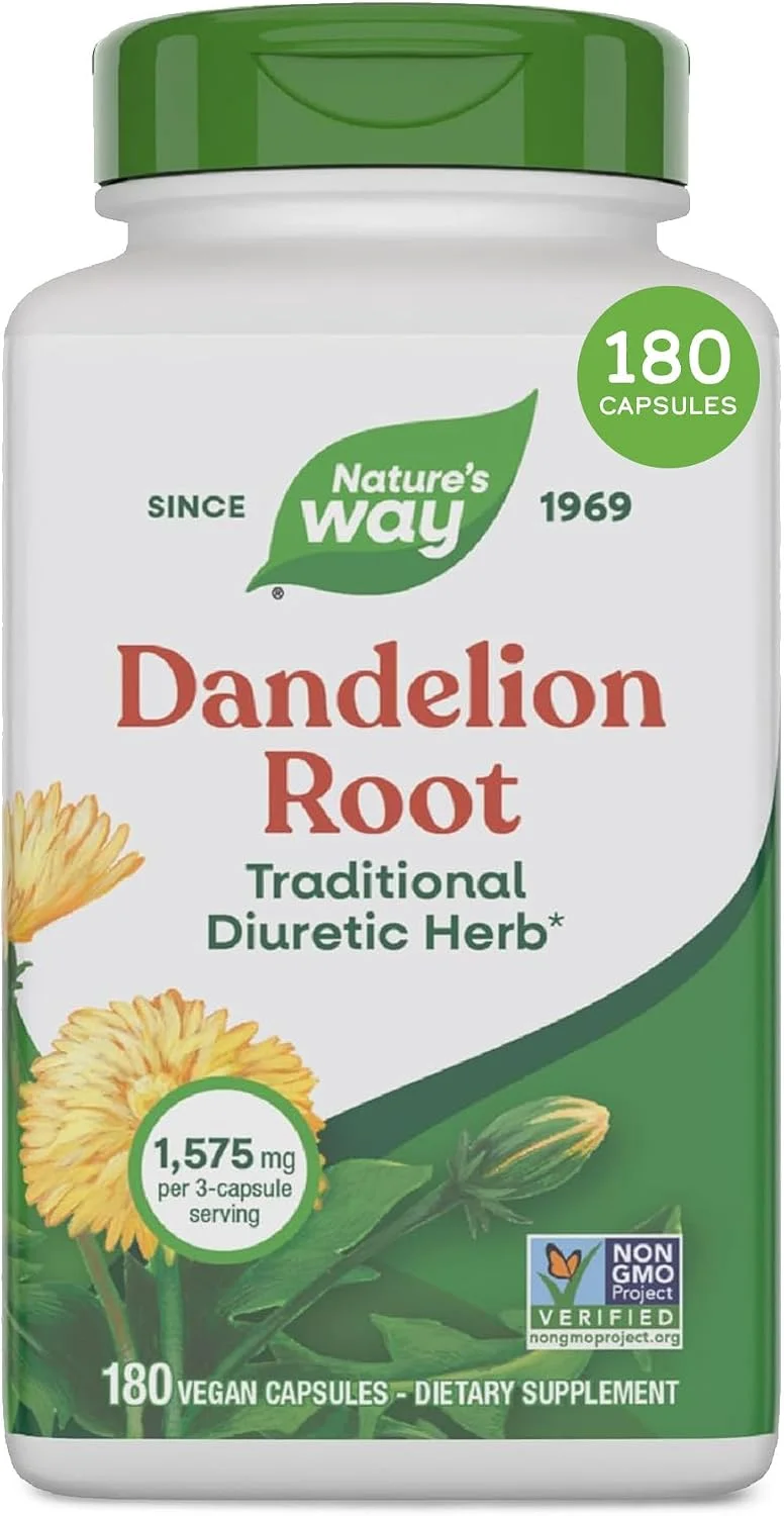 Raíz de Diente de León 1575 mg · 180 cápsulas