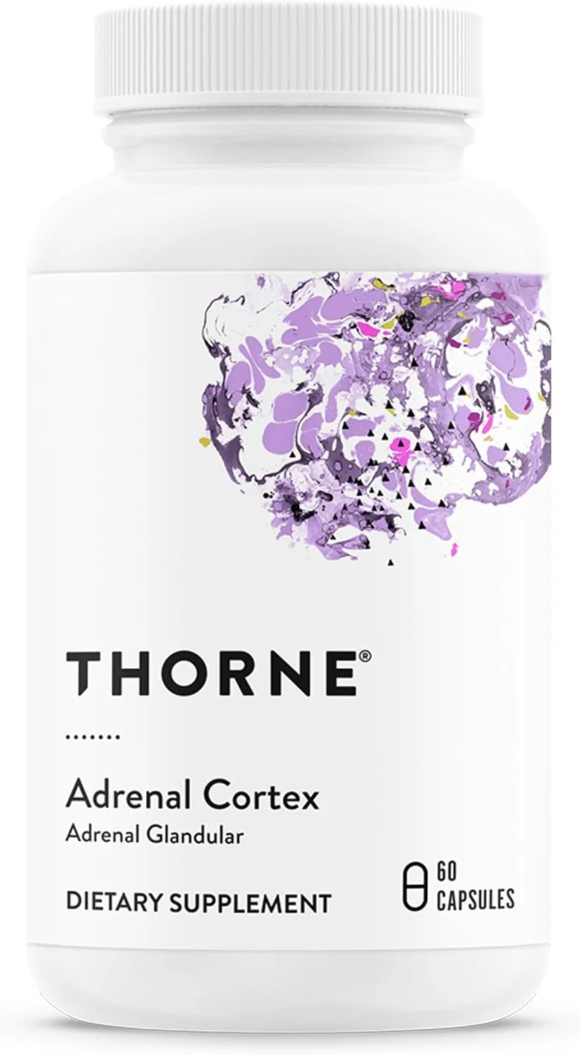 Adrenal Cortex Extracto Glandular Bovino · 60 cápsulas