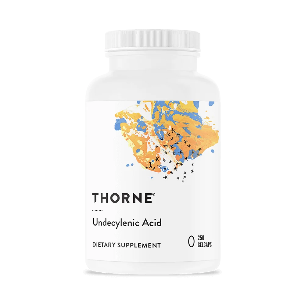 Thorne Undecylenic Acid · 250 cápsulas blandas