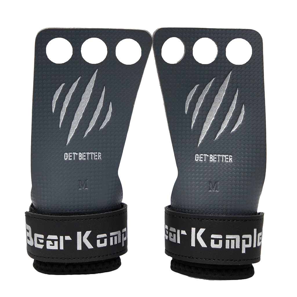 Bear KompleX Carbon Comp 3-Hole – Calleras de carbono de 3 dedos