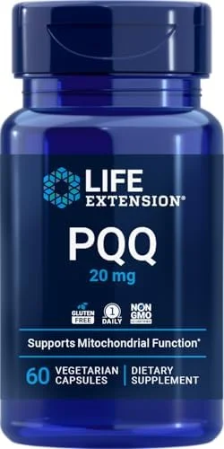 PQQ 20 mg – 60 cápsulas vegetarianas
