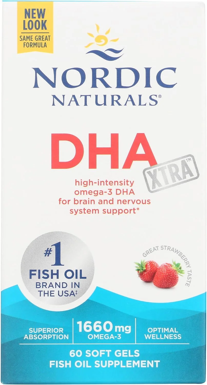 DHA Xtra 1660 mg sabor Frutilla – 60 cápsulas