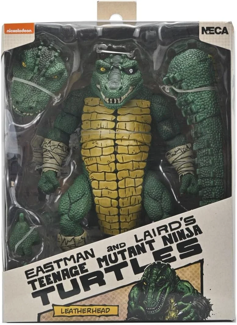 Figura Tortugas Ninja Leatherhead Deluxe (cómics Mirage) 18 cm – NECA