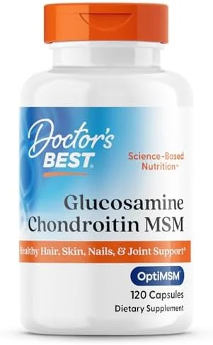 Glucosamina Condroitina MSM con OptiMSM – 120 cápsulas