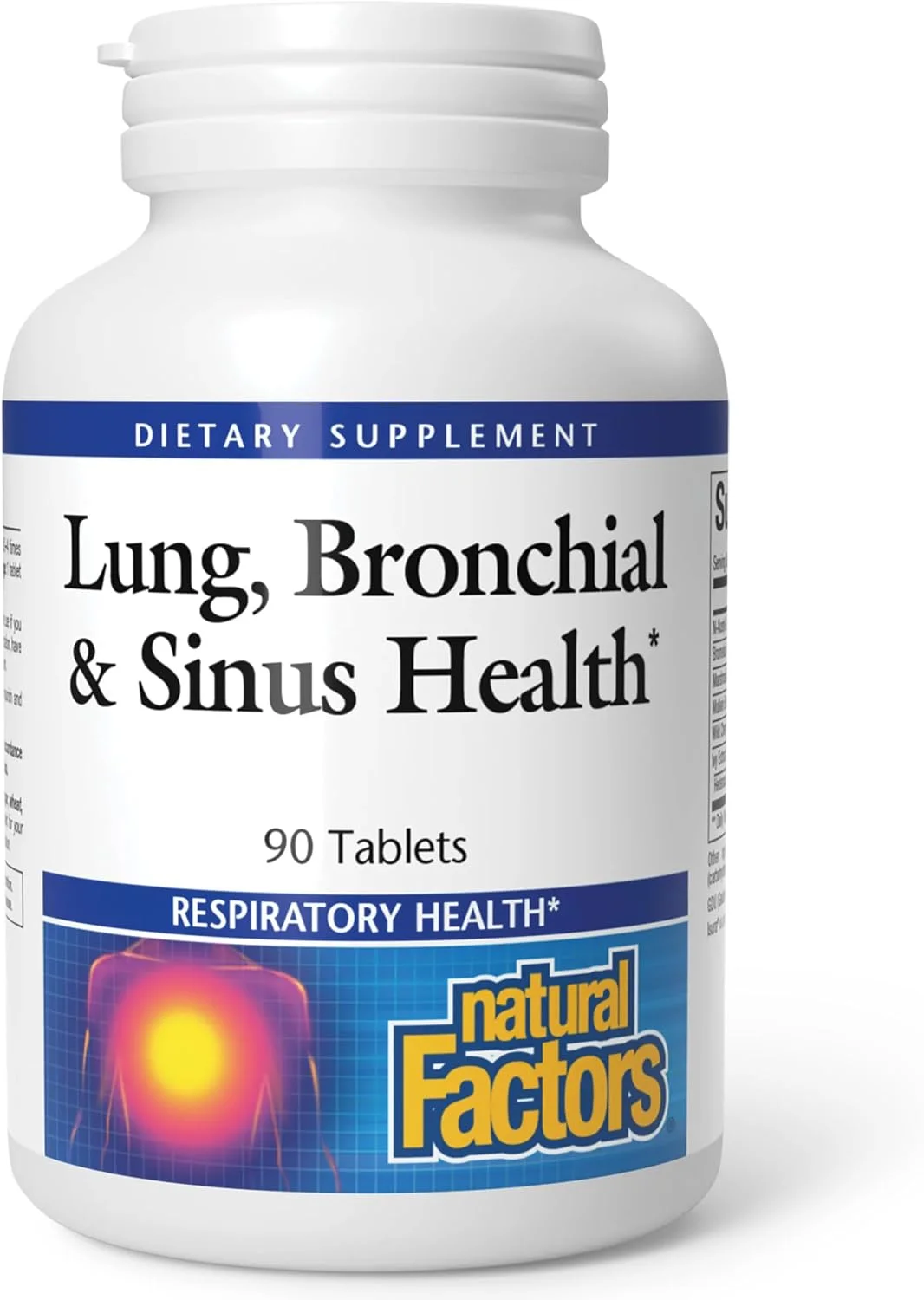 Lung, Bronchial & Sinus Health · 90 tabletas