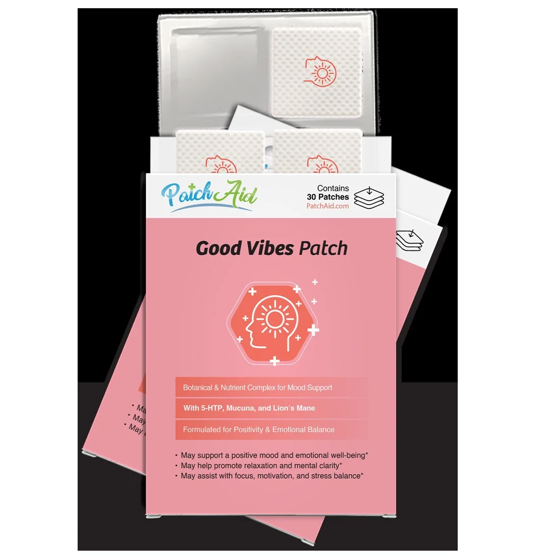 PatchAid Good Vibes — 30 parches